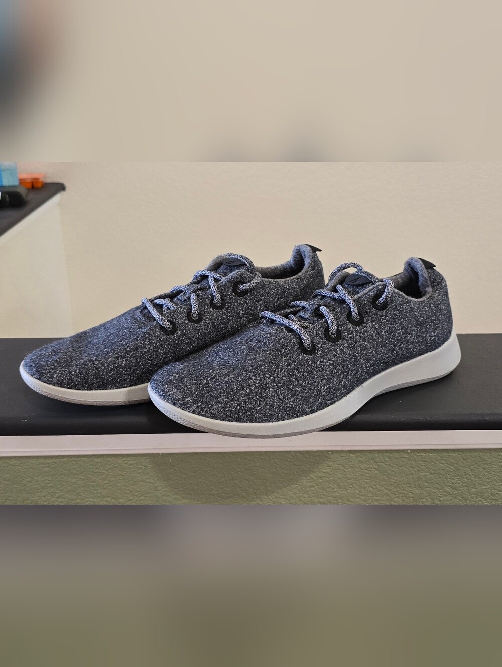 Allbirds Men's Wool Runner Sneakers Grey Size 12